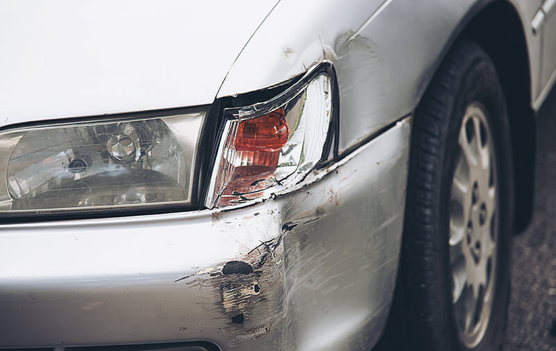 dommages voiture