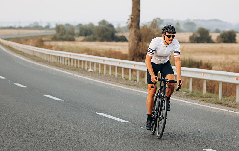 cycliste route