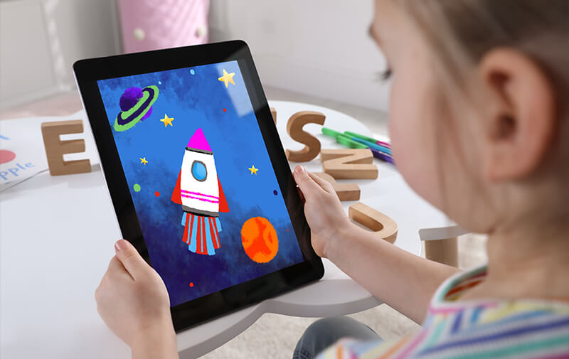 enfant tablette